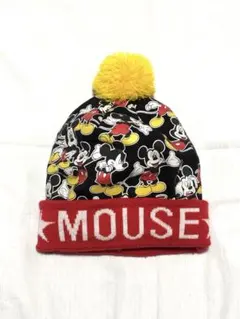 美品　Disney ミッキー ヴィンテージ　ニット帽