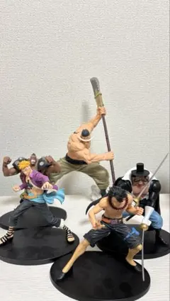 く*ー様 ワンピース フィギュアセット 白髭海賊団