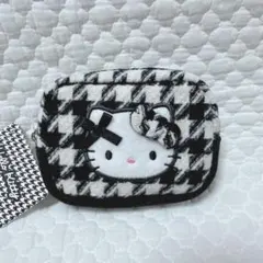 CHANEL ポーチ ハウンドトゥース - メルカリ