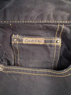 【希少】Calvin Klein カルバンクライン デニムショーツ ブラックのサムネイル