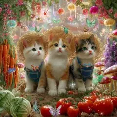 パネル生地　新柄　猫8柄　即購入⭕️