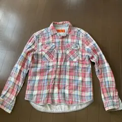 Dickies チェック長袖シャツM