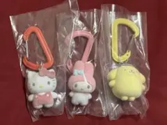 サンリオ カラフルカラビナマスコットチャーム 3個セット