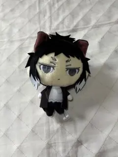文豪ストレイドッグス　ねこぬいバッジ　芥川龍之介　ナンジャ メルカリ