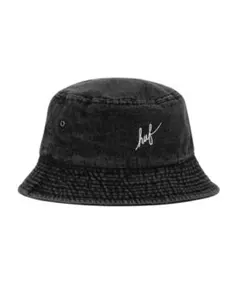 未使用 HUF バケットハット ブラック デニム L/XL