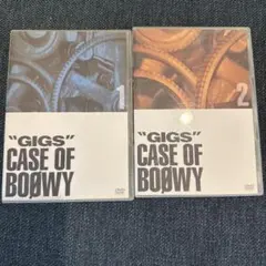 DVD】 BOOWY / GIGS CASE OF BOOWY 1 & 2 - メルカリ