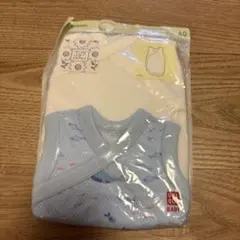 【新品未使用】UNIQLO BABY コットンメッシュインナーボディースーツ60