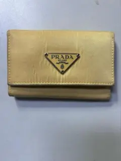PRADA キーケース イエロー