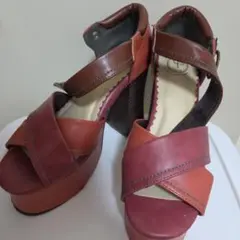 YOSUKE 厚底サンダル