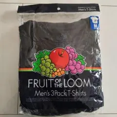FRUIT OF THE LOOM メンズ Tシャツ 2枚セット M ブラック