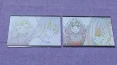 鬼滅の刃 ダイニング おすそわけ ポストカード 伊黒&蜜璃 2種セット