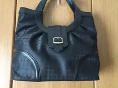 [未使用]DAKS ダックス トートバッグ　BLACK