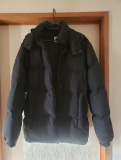 Converse 黒 ダウンジャケット L