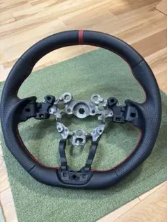 FK8 後期 純正ステアリング アルカンターラ バックスキン 美品 TYPE-R