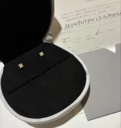 AHKAH エターナルライツスタッドピアス 18Kイエローゴールド/ダイヤモンド