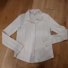 GU M　リブポロカーディガン　レディース　長袖