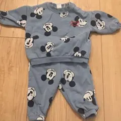 H&M ミッキーマウス トレーナー パンツ セット 68cm スウェット