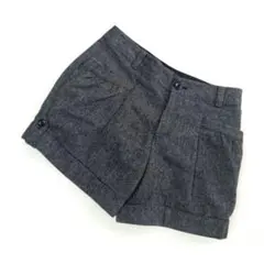 【VIS 】ダークグレー ショートパンツ　レディースS