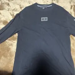 TOMMY HILFIGER ブラック長袖シャツ S/P