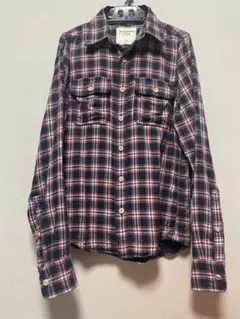 美品　アバクロ　メンズS シャツ