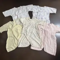 コンビ肌着 5枚セット 50〜70cm ベビー 女の子