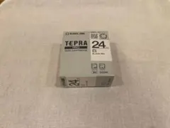 TEPRA PRO 24mm ブラックインクテープ ラベルホワイトのサムネイル