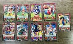 ワンピース キズナブーストカードバトル 麦わらの一味 9枚セット