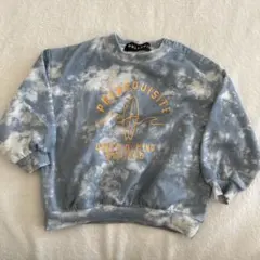 タイダイ風 トレーナー ブルー系