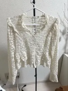 moussy レース トップス