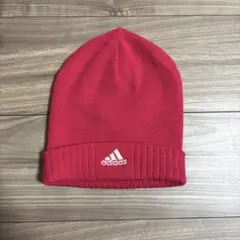 adidas ニット帽 ビーニー ピンク　新品未使用