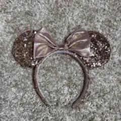 ミッキー耳カチューシャ ローズゴールド