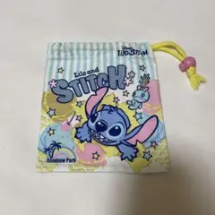 【新品未使用】スティッチ 巾着袋