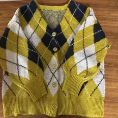【値下げ】INGNI アーガイル柄 ニットカーディガン