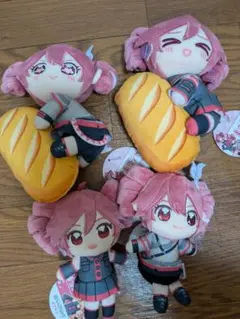 【新品タグ付き】重音テト ぬいぐるみ マスコット 4種セット