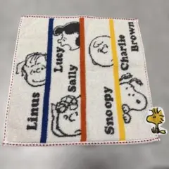 ◆SNOOPY タオルハンカチ フェイス （ホワイト(912)）