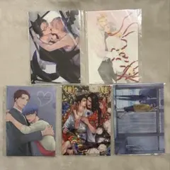 ミニクリアファイル 5点セット