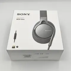 新品未開封] SONY MDR-1AM2 ステレオヘッドホン 本体 シルバー - メルカリ