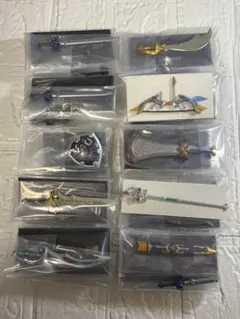 ゼルダの伝説 ウェポンコレクション　9種コンプ+1.マスターソード 10点セット