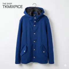THE SHOP TKMIXPICE 裏起毛 フーデッドジャケット メタルボタンのサムネイル