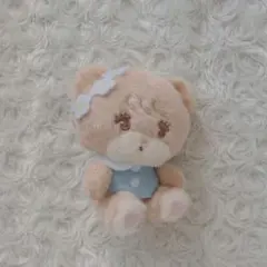 mikko ラテ ぬいぐるみキーホルダー