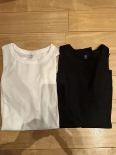 GU ソフトシアークルーネックＴ　Mサイズ　2枚セット