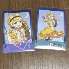 学園アイドルマスター 藤田ことね インスタントフォト風カード 2点