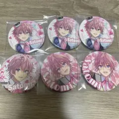 すとぷり さとみ 缶バッジ 6個セット バラ売り、値下げ❌