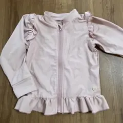 アプレレクール 肩フリルラッシュガード 110