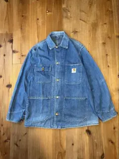 70年代 carhartt ビンテージ カーハート カバーオール チョアコート 70's~80's Carhartt Duck Chore Coat USA製 70年代 80年代