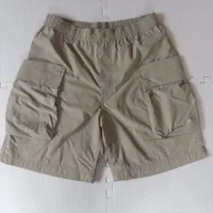 【美品】ユニクロu パラシュートカーゴショーツ M ベージュ
