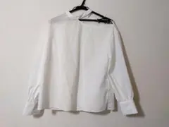 N.jam ホワイトバックオープン長袖シャツ　ベイクルーズ
