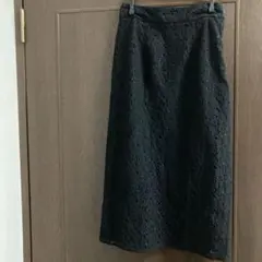 GU ジーユー　 レースロングスカート　サイズS  （222-325237）