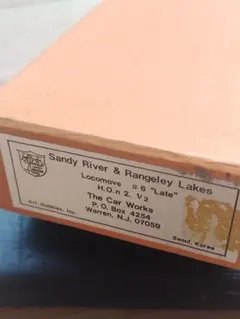鉄道模型 Sandy  Rangeley Lakes #6 Late HO Sandy River Rangeley Lakes #6 Late HO - メルカリ