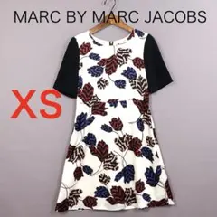 Y238 美品 M マークジェイコブス モノグラム デニム ワンピ レディース